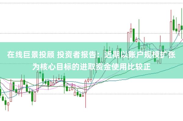 在线巨景投顾 投资者报告：近期以账户规模扩张为核心目标的进取资金使用比较正
