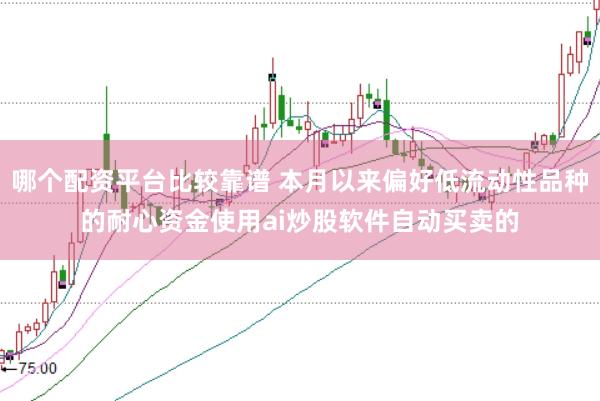 哪个配资平台比较靠谱 本月以来偏好低流动性品种的耐心资金使用ai炒股软件自动买卖的