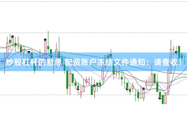 炒股杠杆的意思 配资账户冻结文件通知：请查收！